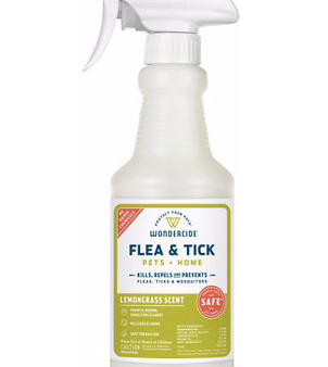 Wondercide Topical & Indoor Flea & Tick Spray - Lemongrass Supply