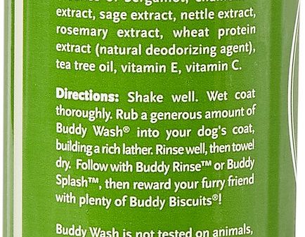 Buddy Wash Green Tea & Bergamot Shampoo - 16 oz bottle Online