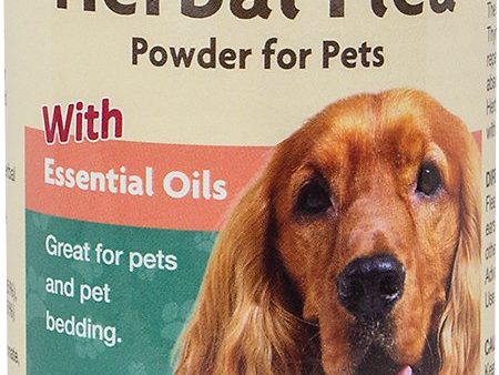 NaturVet Herbal Flea Powder - 4 oz Online Hot Sale