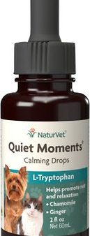 Quiet Moments Calming Drops with  L-Tryptophan -2 oz bottle Online Hot Sale