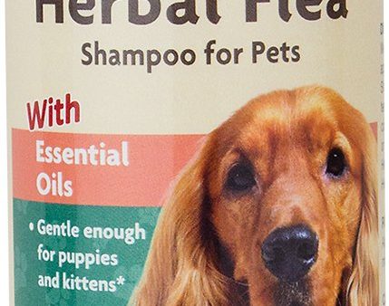 NaturVet Herbal Flea Shampoo 16 oz For Discount