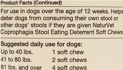 NaturVet Coprophagia Soft Chews Plus Breath Aid- 130 Ct. Online now