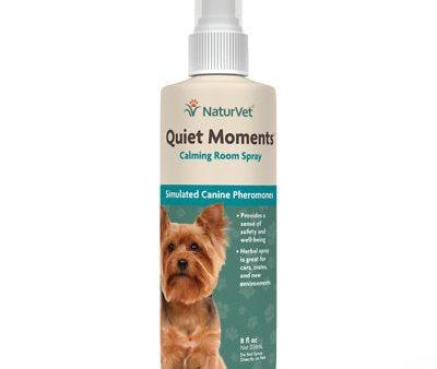 NaturVet Quiet Moments Herbal Calming Spray - 8oz Online Hot Sale