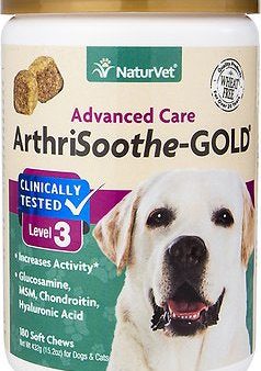 NaturVet ArthriSoothe Gold Level 3 Soft Chews For Discount