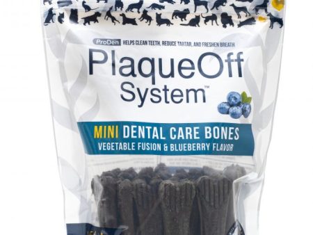 ProDen PlaqueOff® Mini Dental Bones (Vegetable Fusion Blueberry) Sale