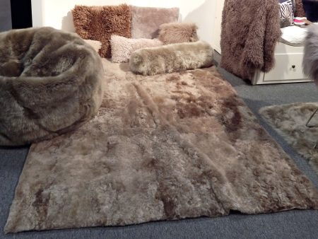 Auskin Luxury Skins Alpaca Baby Design Vole Area Rug Cheap