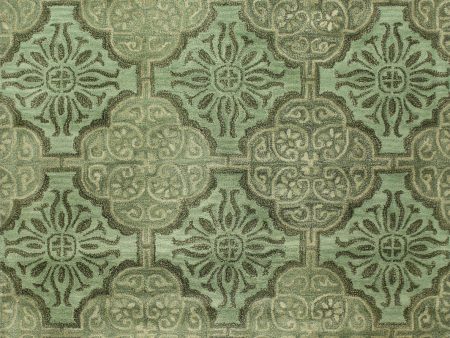 Bashian Chelsea S185-ST225 Green Area Rug Discount