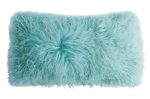 Auskin Luxury Skins Tibetan Sheepskin Cushions Robin Egg For Sale