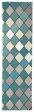 Trans Ocean Seville Diamond Blue Area Rug by Liora Manne For Cheap