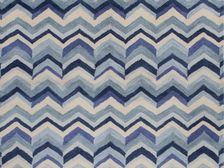 Bashian Chelsea S185-ST238 Blue Area Rug For Cheap