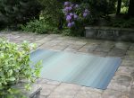 Trans Ocean Ravella Ombre Blue Area Rug by Liora Manne For Sale