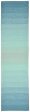 Trans Ocean Ravella Ombre Blue Area Rug by Liora Manne For Sale