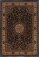 Oriental Weavers Cambridge 195N2 Black Ivory Area Rug Discount