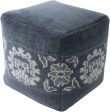 Surya Hazel HAPF-001 Pouf Discount