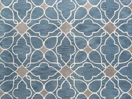 Bashian Chelsea S185-ST261 Azure Area Rug Online Sale