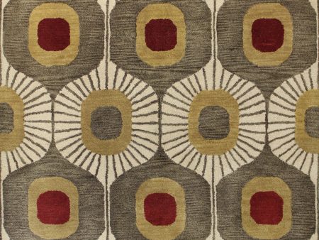 Bashian Chelsea S185-ST103 Mocha Area Rug Online Sale