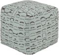 Surya Wax That Stache WSPF-003 Pouf by Mike Farrell For Cheap