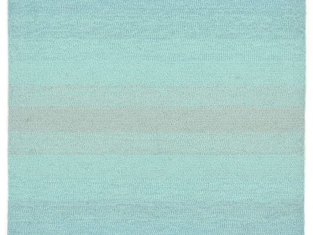 Trans Ocean Ravella Ombre Blue Area Rug by Liora Manne For Sale