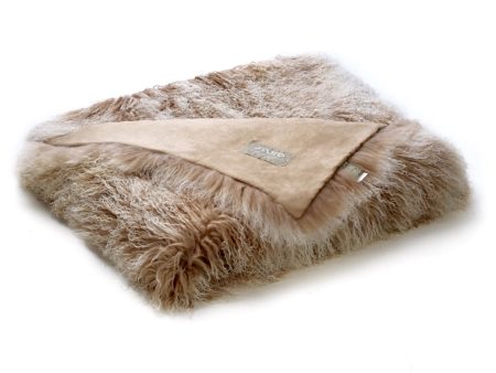 Auskin Luxury Skins Tibetan Sheepskin Throw Shell Online Sale