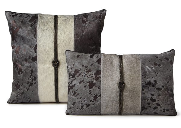 Auskin Luxury Skins Cushion Cow Twilight Black Online now