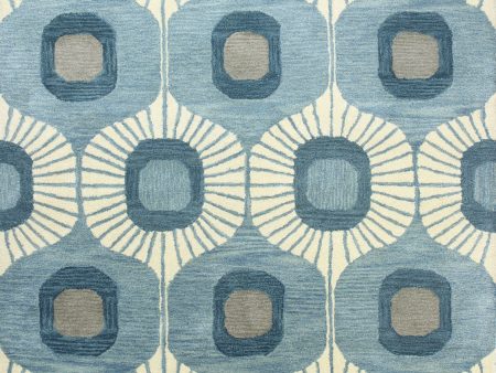 Bashian Chelsea S185-ST103 Light Blue Area Rug Sale