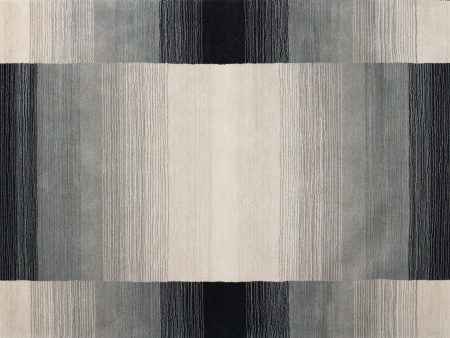 Bashian Contempo S176-ALM152 Black Area Rug Fashion