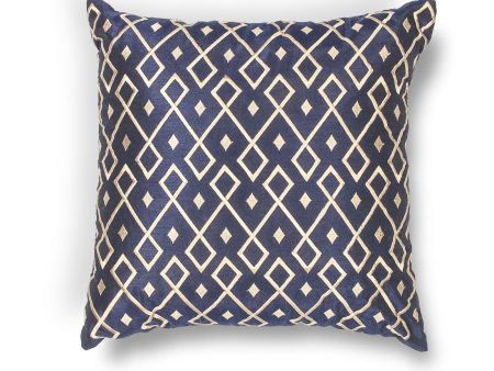 KAS Pillow L203 Gold Navy Diamonds Supply