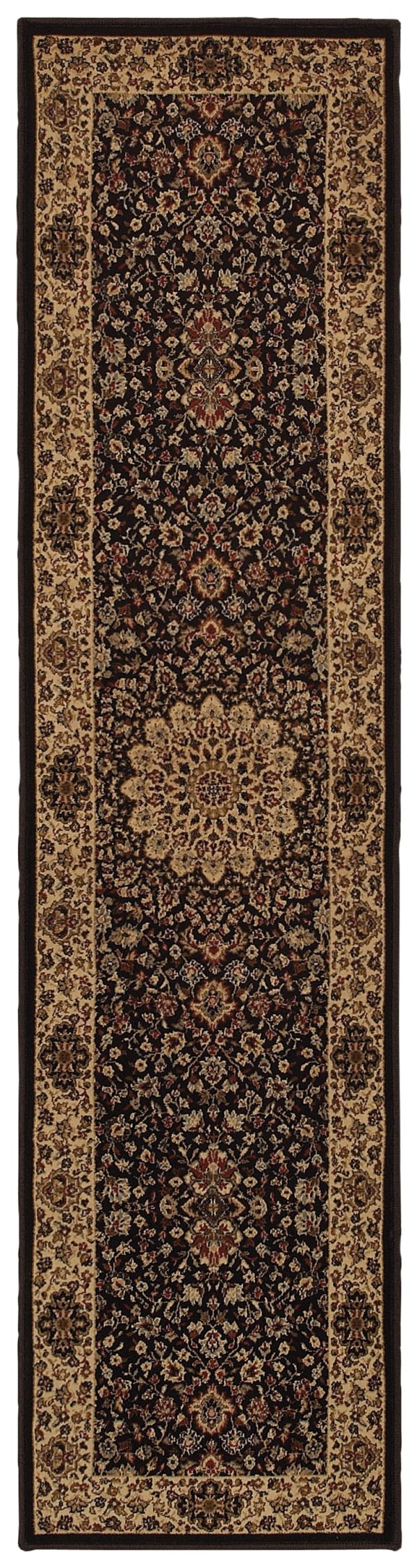 Oriental Weavers Cambridge 195N2 Black Ivory Area Rug Discount