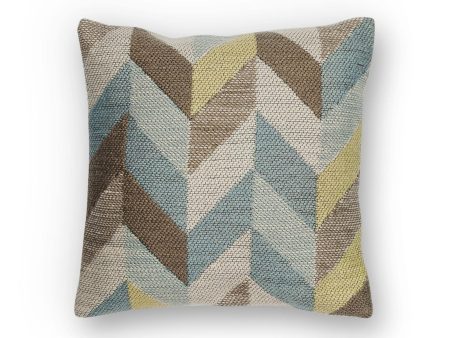 KAS Pillow L235 Ocean Herringbone Online Hot Sale